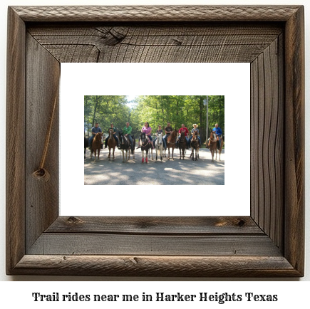 trail rides near me in Harker Heights, Texas